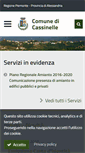 Mobile Screenshot of comune.cassinelle.al.it